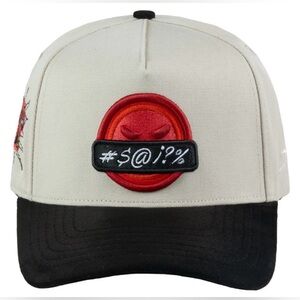 Red and Black Jc SnapBack